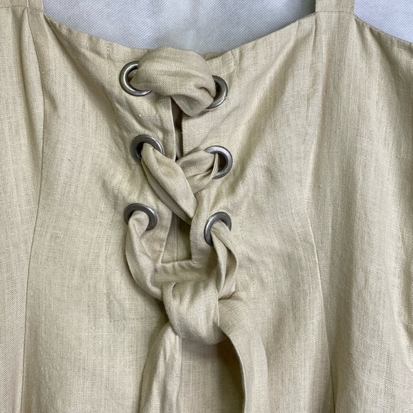 Mara Hoffman Mei Dress in Beige Hemp‎ - Picture 4 of 7